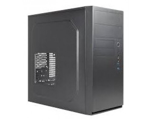 CAJA MICRO ATX UNYKA AERO C11 BLACK FRONTAL CON EFECTO