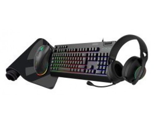 PACK GAMING TECLADO + MOUSE + HEADSET Y ALFOMBRILLA-SX11 PACK GAMING TECLADO + MOUSE + HEADSET Y ALFOMBRILLA