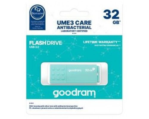 Goodram UME3. Capacidad: 32 GB, Interfaz del