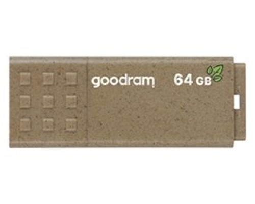 Goodram UME3 Eco Friendly. Capacidad: 64 GB, Interfaz