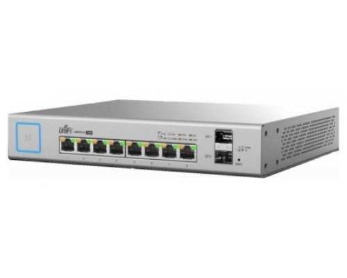 UBIQUITI UNIFI SWITCH 8 PUERTOS US-8-150W PoE (Espera 4 dias)