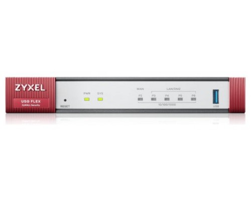 Zyxel USGFLEX50HP-EU0102F cortafuegos (hardware) 0,35 Gbit/s (Espera 4 dias)