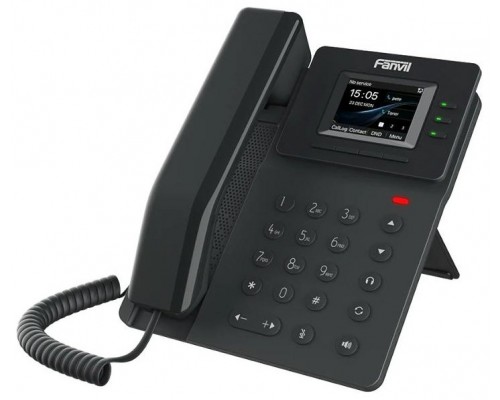 Fanvil V60P Telefono IP 2.4" Color PoE 4 líneas