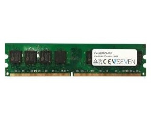 V7 V764002GBD - DDR2 DIMM - 2GB - 800 MHz - PC2-6400 -