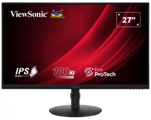 MONITOR VIEWSONIC 27" VA2708-HDJ FHD IPS LED VGA HDMI DP AJUS. ALTURA