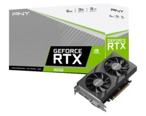 VGA PCI-EX NVIDIA PNY RTX3050 GAMING VERTO 6G GDDR6X