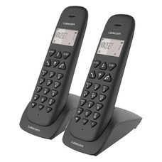 Logicom Telefono DECT Vega 250 Negro Duo