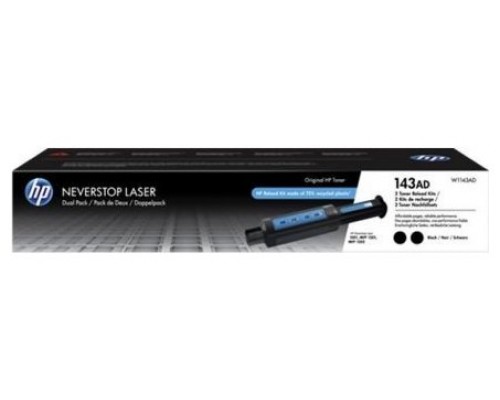 Kit de dos paquetes de recarga de toner Original HP