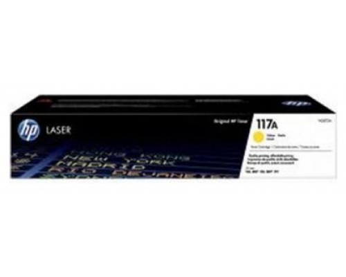 HP toner 117A amarillo 150A/MFP178/179Fnw 700pag.