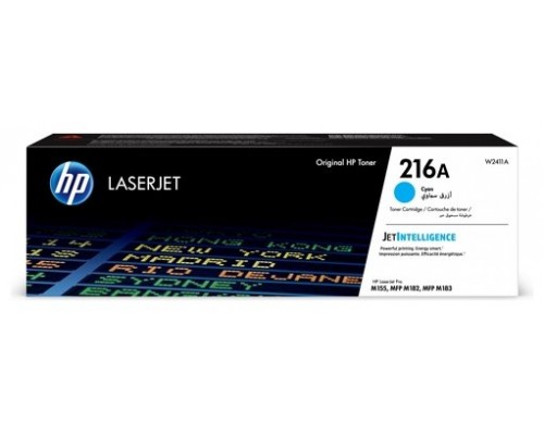 HP TONER 216A CIAN W2411A LASERJET PRO MFP M182N,