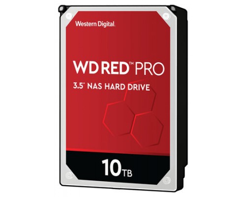 HDD WD NAS 3.5" 10TB 7200RPM 256MB SATA3 RED PRO (Espera 4 dias)