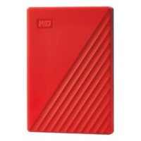 HDD EXTERNO WD 2.5 4 TB 3.1 MY PASSPORT WORLDWIDE RED (Espera 4 dias)