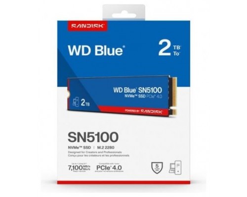 DISCO DURO SOLIDO SANDISK WD BL SN5100 2TB-DU29 DISCO DURO SOLIDO SANDISK WD BL SN5100 2TB