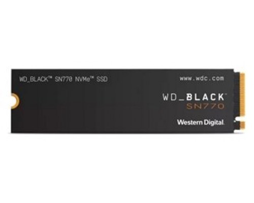 DISCO M.2 NVMe 500GB WD BLACK SN770 WDS500G3X0E PCIE