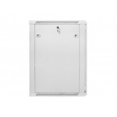 ARAMRIO LANBERG MURAL RACK 19" 18U 600X600 FLAT PACK V2 PUERTA CRISTAL GRIS