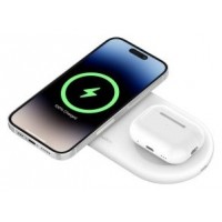 BASE DE CARGA INALAMBRICA DOBLE BELKIN WIZ021VFWH 15W