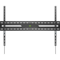 SOPORTE PARED TV GEMBIRD WM-100F-01 43"-100" FIJO NEGRO-6SX SOPORTE PARED TV GEMBIRD WM-100F-01 43"-100" FIJO NEGRO