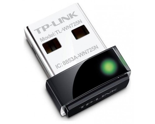 ADAPTADOR RED TP-LINK TL-WN725N USB2.0 WIFI-N/150MBPS (Espera 4 dias)