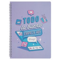 LIBRETA - TODO LO BUENO EMPIEZA HOY MR WONDERFUL WOA11056ES (Espera 4 dias)