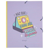 CARPETA SEPARADORA - HAZ QUE CADA DÍA MEREZCA LA PENA MR WONDERFUL WOA11105ES (Espera 4 dias)