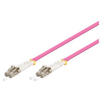 WP FIBER OPTIC MULTIMODE PATCH CORD ,50/125 LC-LC, 10 MT. OM4 ,LSZH, VIOLET COLOR (Espera 4 dias)