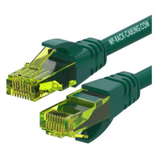 WP WPC-PAT-6AU002G cable de red Verde 0,2 m Cat6a U/UTP (UTP) (Espera 4 dias)