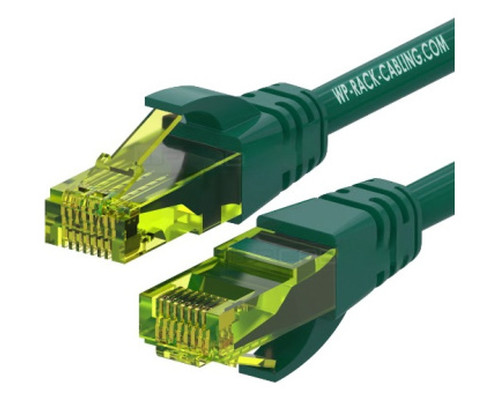 WP WPC-PAT-6AU002G cable de red Verde 0,2 m Cat6a U/UTP (UTP) (Espera 4 dias)
