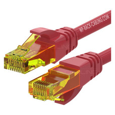 WP WPC-PAT-6AU002R cable de red Rojo 0,2 m Cat6a U/UTP (UTP) (Espera 4 dias)