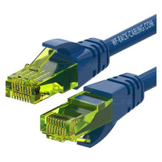 WP WPC-PAT-6AU005B cable de red Azul 0,5 m Cat6a U/UTP (UTP) (Espera 4 dias)