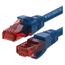 WP WPC-PAT-6U002B cable de red Azul, Rojo 0,2 m Cat6 U/UTP (UTP) (Espera 4 dias)