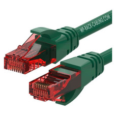 WP WPC-PAT-6U002G cable de red Negro, Verde 0,2 m Cat6 U/UTP (UTP) (Espera 4 dias)