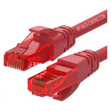 WP WPC-PAT-6U002R cable de red Rojo 0,2 m Cat6 U/UTP (UTP) (Espera 4 dias)