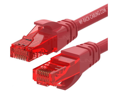 WP WPC-PAT-6U002R cable de red Rojo 0,2 m Cat6 U/UTP (UTP) (Espera 4 dias)