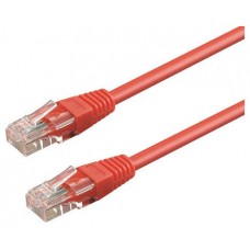WP WPC-PAT-6U010R cable de red 1 m Cat6 U/UTP (UTP) Rojo (Espera 4 dias)
