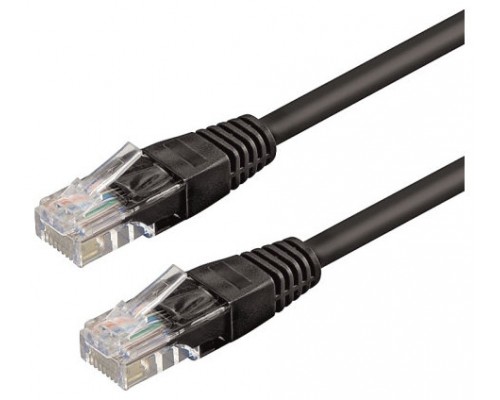 WP WPC-PAT-6U020BL cable de red Negro 2 m Cat6 U/UTP (UTP) (Espera 4 dias)