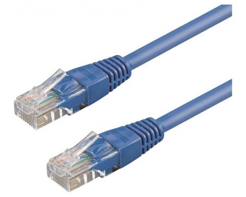 WP WPC-PAT-6U020B cable de red Azul 2 m Cat6 U/UTP (UTP) (Espera 4 dias)