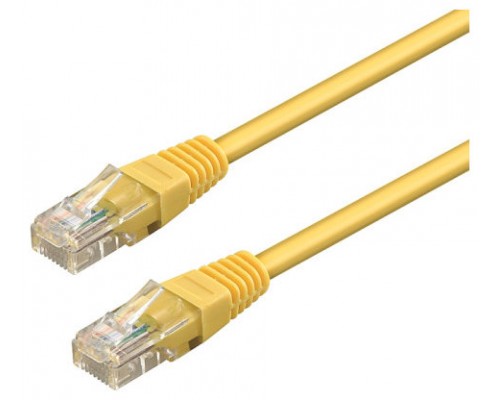 WP WPC-PAT-6U020Y cable de red Amarillo 2 m Cat6 U/UTP (UTP) (Espera 4 dias)
