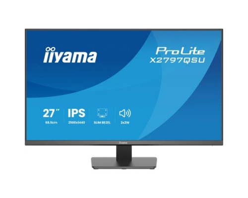 MONITOR IIYAMA PANTALLA PARA PC 68,6 CM (27") 2560 X 1440 PIXELES QUAD HD LED PANEL IPS HDMI DISPLAYPORT USB (Espera 4 dias)