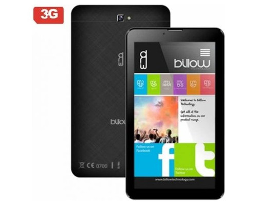 TABLET BILLOW 7" QUAD 1,3GHZ 1GB 8GB BT 3G NEGRA-SX9 TABLET BILLOW 7" QUAD 1,3GHZ 1GB 8GB BT 3G NEGRA