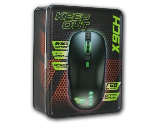 RATON GAMING LASER X9CH KEEPOUT (Espera 4 dias)