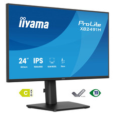 iiyama ProLite XB2491H-B1 pantalla para PC 60,5 cm (23.8") 1920 x 1080 Pixeles Full HD Negro (Espera 4 dias)