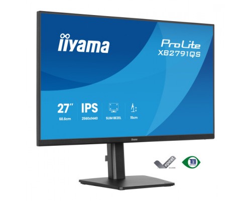 MONITOR IIYAMA 27" IPS, 4-SIDE SLIM BEZEL  2560X1440 75HZ (Espera 4 dias)
