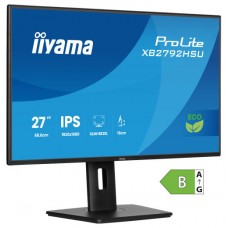 MONITOR IIYAMA PROLITE XB2792HSU-B1, 68,6 CM (27"), 1080 X 1920 PIXELES, QUAD HD, LED, 3 MS, NEGRO (Espera 4 dias)-SX29 MONITOR IIYAMA PROLITE XB2792HSU-B1, 68,6 CM (27"), 1080 X 1920 PIXELES, QUAD HD, LED, 3 MS, NEGRO (Espera 4 dias)