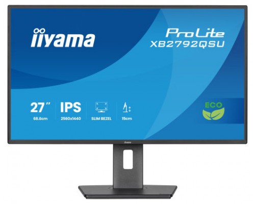 iiyama ProLite XB2792QSU-B1 pantalla para PC 68,6 cm (27") (Espera 4 dias)-SX26 iiyama ProLite XB2792QSU-B1 pantalla para PC 68,6 cm (27") (Espera 4 dias)
