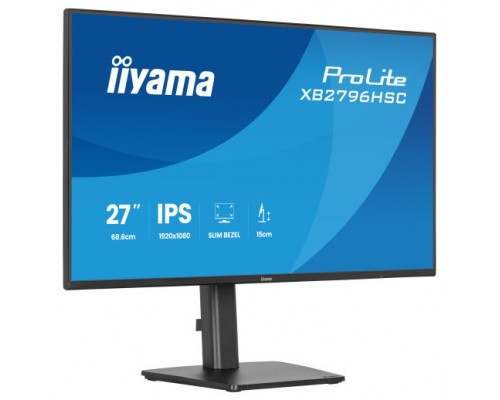 MONITOR IIYAMA PANTALLA PARA PC 68,6 CM (27") 1920 X 1080 PIXELES FULL HD LED PANEL IPS USB-C HDMI DISPLAYPORT BASE ERGON&Oacute;MICA (Espera 4 dias)