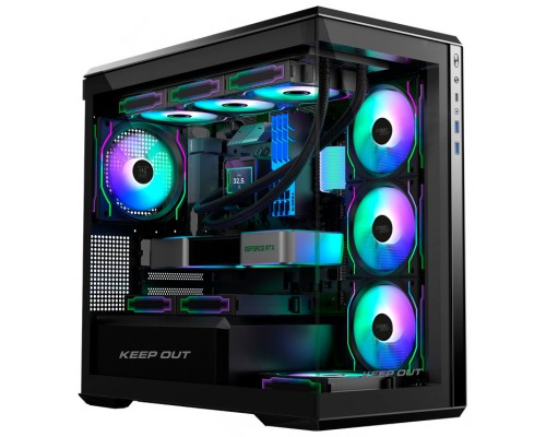 CAJA MICROATX KEEP OUT XC-905 PRO+ 1x3.5a€