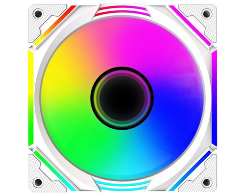 Keep Out Ventilador Caja XFC-120MW Whit 5V ARGB3x2