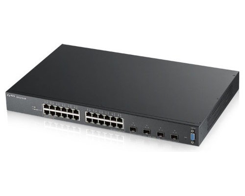 Zyxel XGS2210-28 Gestionado L2 Gigabit Ethernet (10/100/1000) 1U Negro (Espera 4 dias)