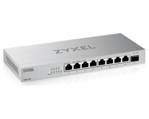 Zyxel XMG-108 No administrado 2.5G Ethernet (100/1000/2500) Plata (Espera 4 dias)-SX36 Zyxel XMG-108 No administrado 2.5G Ethernet (100/1000/2500) Plata (Espera 4 dias)