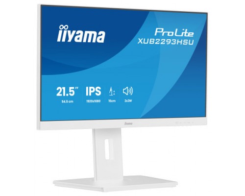 MONITOR IYAMA PROLITE, 21,5 PULAGADS, 54,5 CM, IPS PANEL TECHNOLOGY LED, 1920X1080, 100 HZ, MATE BLANCA (Espera 4 dias)-SX20 MONITOR IYAMA PROLITE, 21,5 PULAGADS, 54,5 CM, IPS PANEL TECHNOLOGY LED, 1920X1080, 100 HZ, MATE BLANCA (Espera 4 dias)